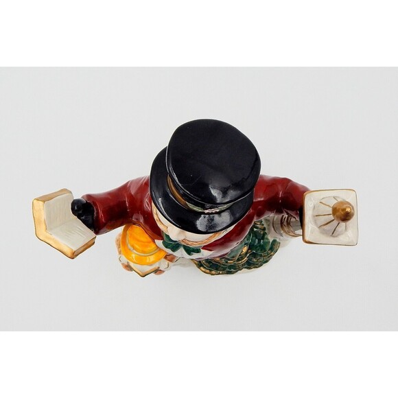 Fitz & Floyd Omnibus Teapot 1993 Village Carolers 42 oz - Picture 8 of 11